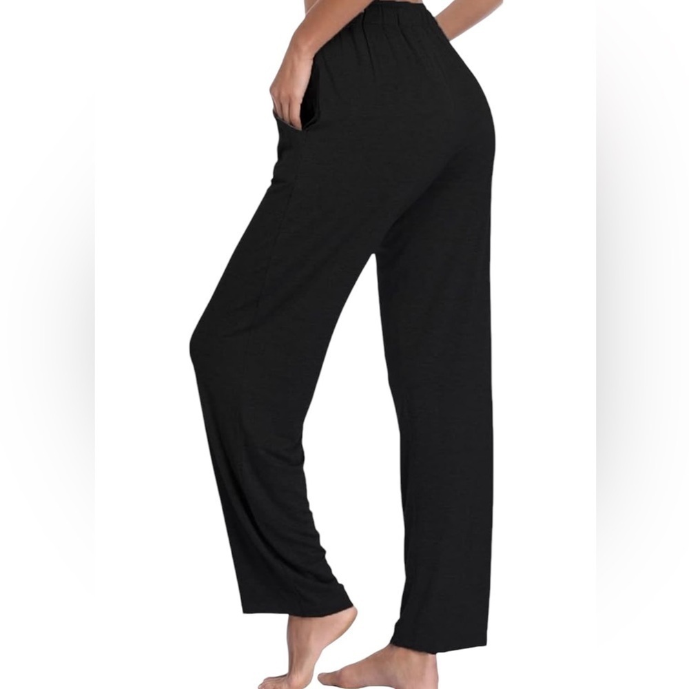 Black Lounge Pants Size Small - Picture 3 of 9
